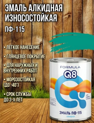 Эмаль ПФ-115 Белая 6кг Формула