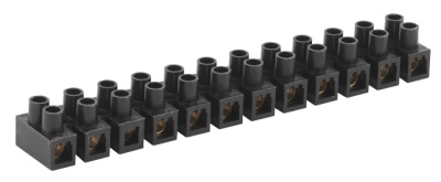 Колодка клеммная PDB-6 1-6мм 6А ЭРА черн.