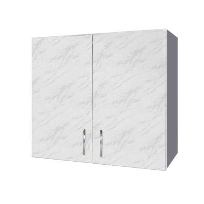 Шкаф для посуды с сушкой 800 бел.мрамор