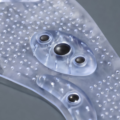 Стельки (магнит, силикон) массаж.универ. 39-42 р-р 27см пара, 1377162