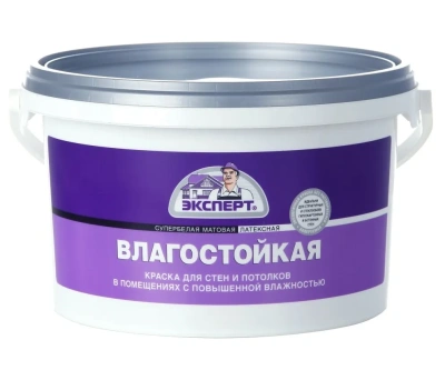 Краска Эксперт влагостойкая с/б 3кг