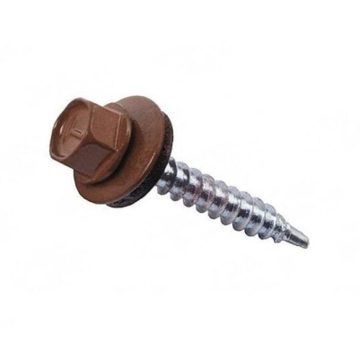 Кровельный саморез  4,8/29  шокол. (8017) 85шт