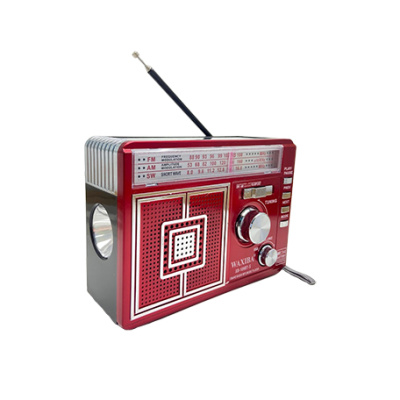 Радиоприемник XB-109BT FM/AM/SW USB/SD аккам Bluetooth 82156/XB-109B