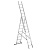 Лестница 3х9 ступ. 2,02м/3,39м/4,76м вес 11,18кг Турция