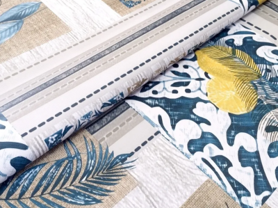 Клеенка "PRINT" на тканевой основе ш.1,37  1м 