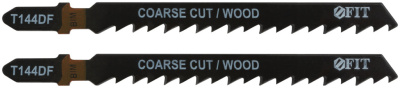Полотно э/лобзика по дереву Т144DF 2шт 40945