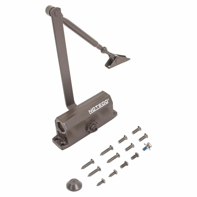 Доводчик дверной NOTEDO DS-060 коричневый до 80кг