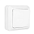 Выключатель 1ОП проходной бел. Олимп
