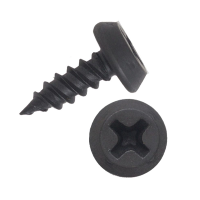 Саморез клоп 3,8х11 черный сверло 19шт