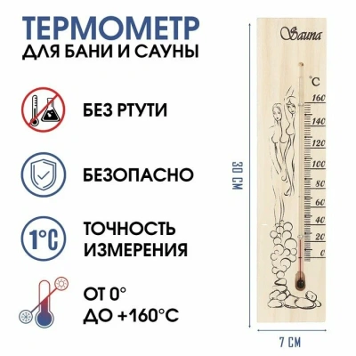 Термометр Сауна ТСС-1 4534367