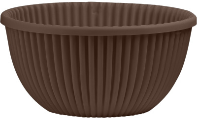 Кашпо подвесное Верде 6л б/подв. Т-коричн. КШ-5780 