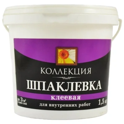 Шпаклевка клеевая 1,5кг Ижевск