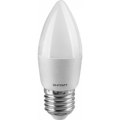 Лампа Онлайт C37-8W-6500K-E27 61130