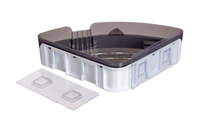 Полка многофунц. угловая пластик. цвет микс