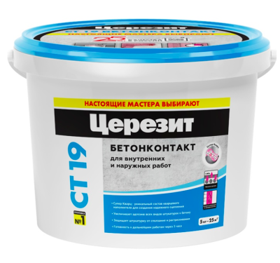 Грунтовка бетонконтакт 5кг "Церезит"