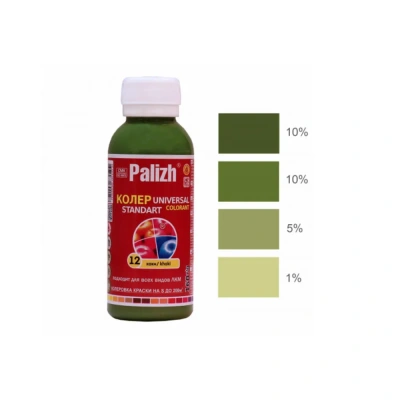 Колер Палитра №12 100мл хаки