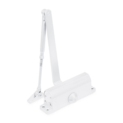 Доводчик дверной NOTEDO DС-080-НО с фикс бел 60-100кг