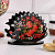 Салфетница Ежик хохлома 7531920