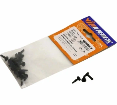 Саморез клоп 3,8х11 черный сверло 19шт