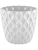 Горшок для цветов InGreen Wave 0,65л,D115мм белоснежный жасмин Горшок для цветов InGreen Wave 0,65л,D115мм белоснежный жасмин