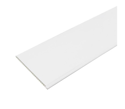 Панель ПВХ 2.7м*0,25  Белая глянец. (уценка)