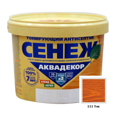 Сенеж Аквадекор 111 тик 2,5кг