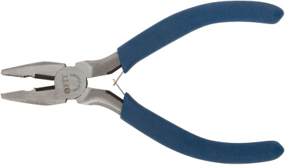 Плоскогубцы комбинированные "мини" синие ручки 120мм 51125