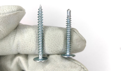 Саморез цинк с прессшайбой 1кг