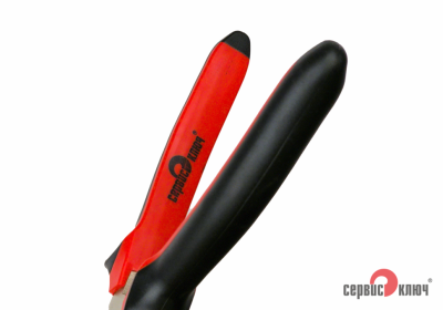 Пассатижи СЕРВИС КЛЮЧ 200мм красно-черная ручка 75200