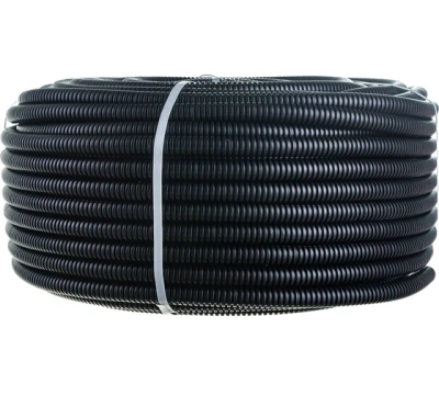 687901 Труба гофр.20мм ПВХ черная 1м с зондом