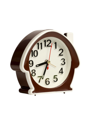 Часы настольные будильник Домик 4551270