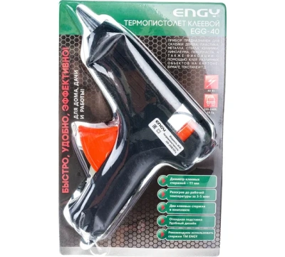 Пистолет клеевой  40Вт EGG-40 357116