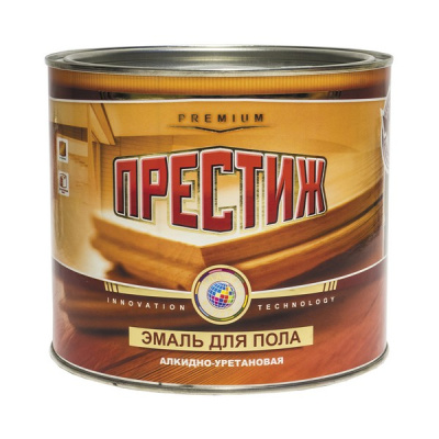 Эмаль д/пола "Престиж" жёлто-кор. 1.9кг