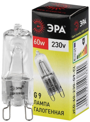 Лампа Эра JC G9 230V 60W