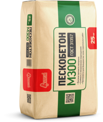 Пескобетон М-300 (25кг)