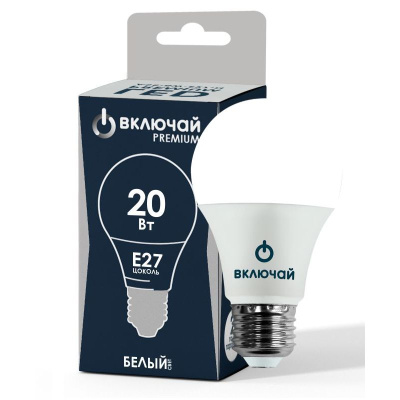 Лампа Включай LED 10Вт Е27 4000К