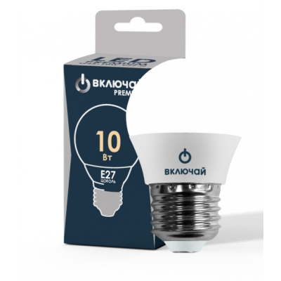Лампа Включай LED 10Вт Е27 6500К