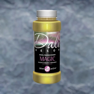 Эмаль акрил."DALI  " золото 0,25л перл.