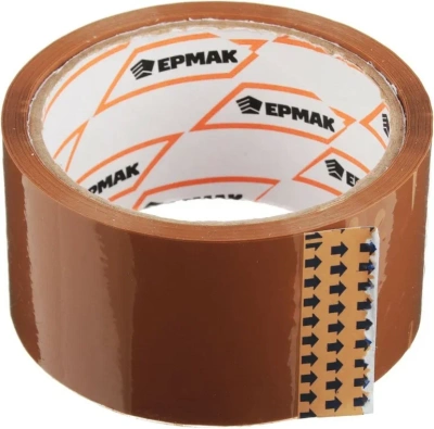 Скотч коричневый 48мм*40м "ЕРМАК" (472-057)