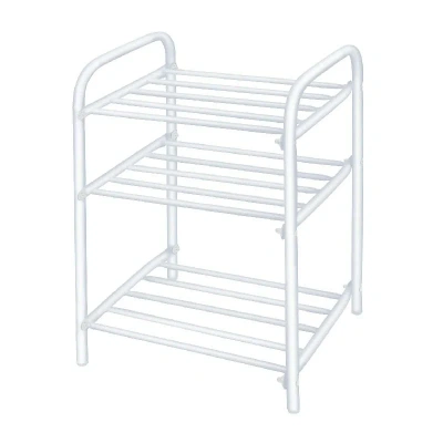 Этажерка для обуви 3-хяр.Комфорт-1 500*330*450 мат.бел.этк1/мб