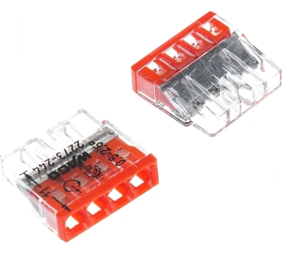 Клемма 2273-244 4х(0,5-2,5мм2) 450В