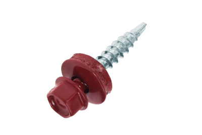 Кровельный саморез  4,8/29  кр. вино 55шт