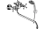 Смеситель для ванны DR54045 DECOROOM