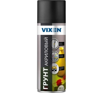 Грунт акриловый универс. (черный) 520мл "VIXEN"